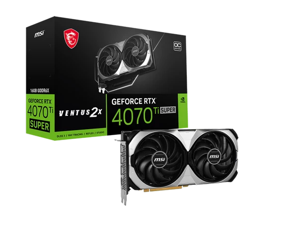 MSI GeForce RTX 4070 Ti SUPER Ventus 2X OC 16G