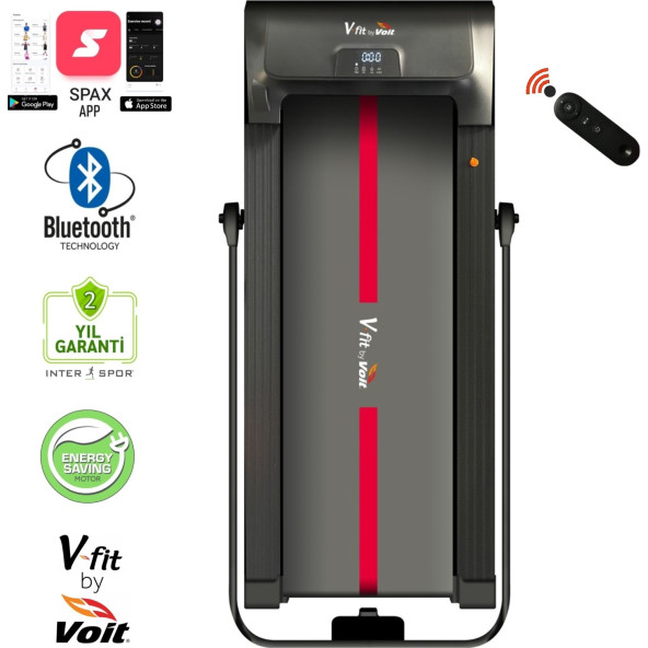 Voit V-Fıt By Voıt Runmate Koşu Bandı - Bluetooth- 12Km Hız - Hoparlör - Uzaktan Kumanda - 2