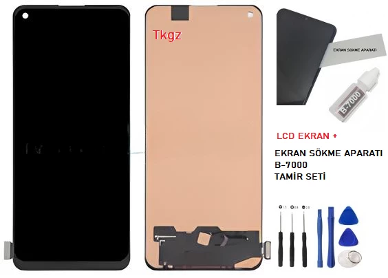 Oppo Reno 5 LİTE Lcd Ekran Dokunmatik Orijinal Kalite + B-7000 + TAMİR SETİ