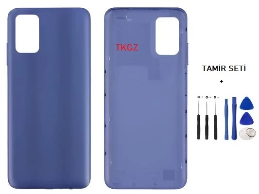 Samsung Galaxy A03S - SM-A037 FULL Kasa Arka Kapak Takım MAVİ - TAMİR SETİ ürün görseli 1
