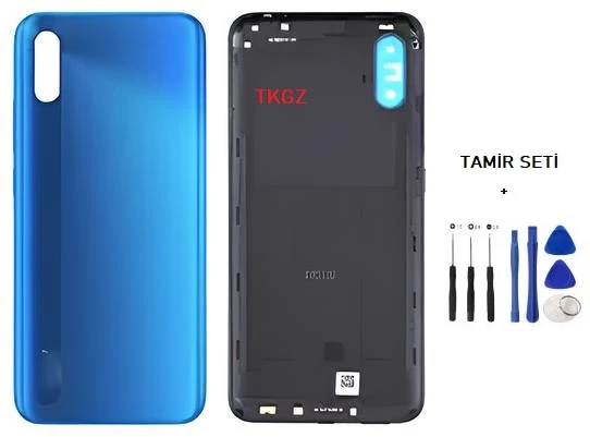 Xiaomi Redmi 9A FULL Kasa Arka Kapak Yan Tuş Takımı MAVİ - TAMİR SETİ