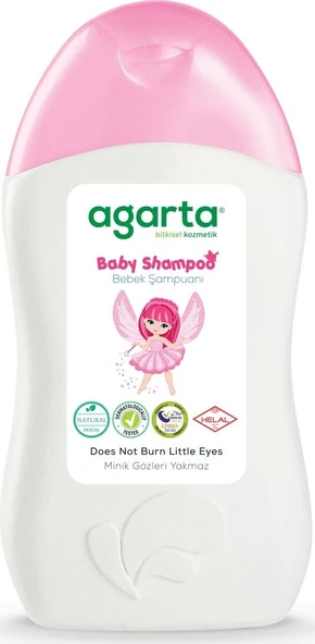Agarta Doğal Kız Bebek Şampuanı 400 ml 3 Adet