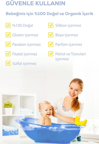 Agarta Doğal Kız Bebek Şampuanı 400 ml - 5