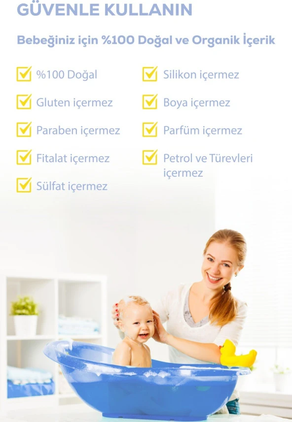 Agarta Doğal Kız Bebek Şampuanı 400 ml 3 Adet - 5