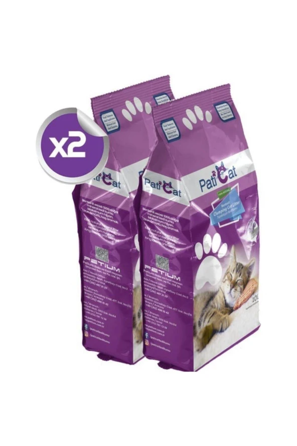 Lavanta Kokulu Ince Taneli Kedi Kumu 10 Lt X2 Adet