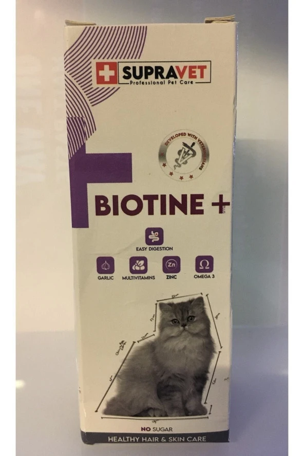 Supravet Biotine Cat Extra Deri Ve Tüy Saglıgı Damlası 100 Ml