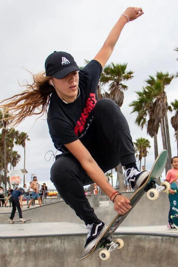 Kemik Teker Kaykay Semi-PRO 8 Katman Yüzey Zımparalı Kaymaz Skateboard 80 cm Canadian Maple - 7