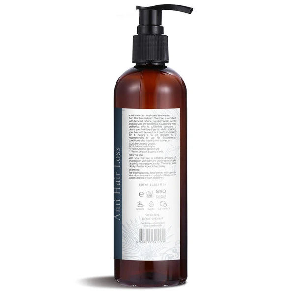 Alls Biocosmetics Organik Dökülme Karşıtı Prebiyotik Şampuan 350 ml - 5