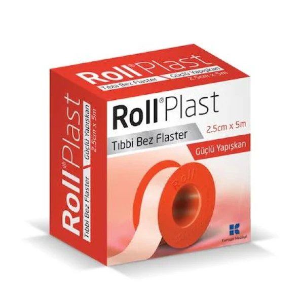 Roll Plast Flaster 2,5 Cm X 5 M - 1