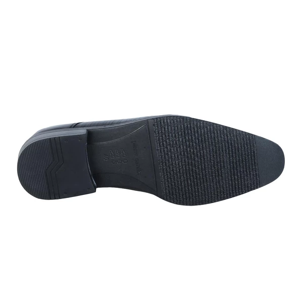 Pierre Cardin 120525 Exclusıve Siyah Deri Erkek Klasik Ayakkabı - Resim 4