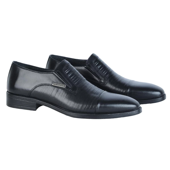 Pierre Cardin 120525 Exclusıve Siyah Deri Erkek Klasik Ayakkabı
