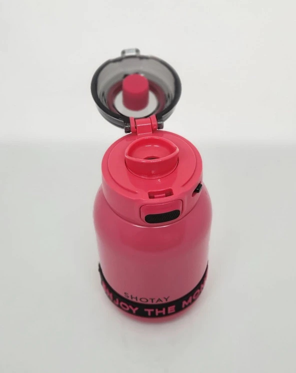 Shotay ST-8901 Enjoy 600ML Termos Matara Pembe - Siyah - 2