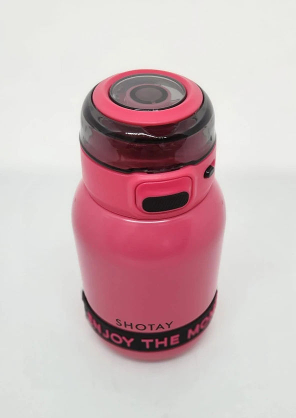 Shotay ST-8901 Enjoy 600ML Termos Matara Pembe - Siyah - 3