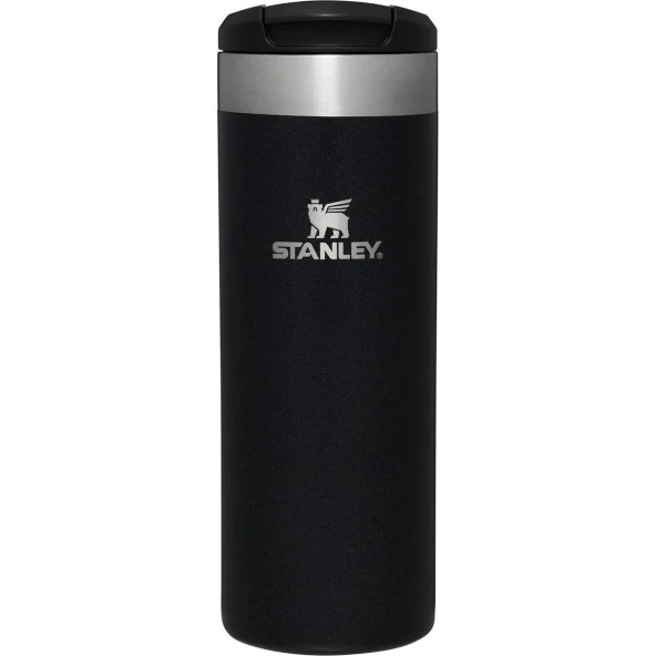 Stanley The AeroLight Transit Termos Bardak 0.47 Lt - (16 OZ) Black Metallic