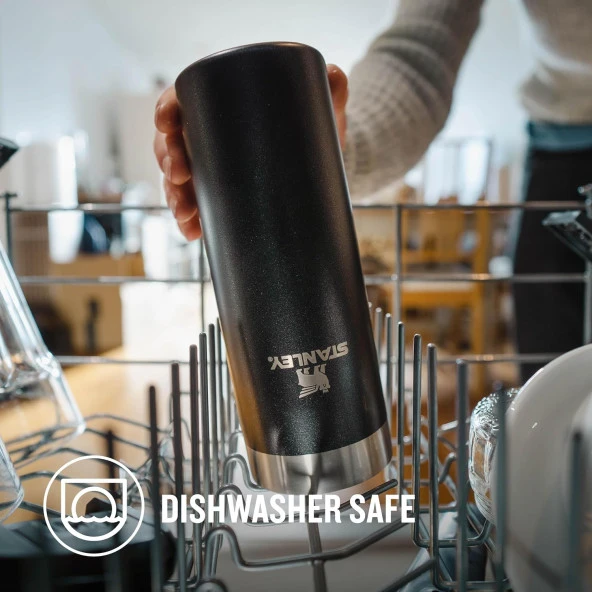 Stanley The AeroLight Transit Termos Bardak 0.47 Lt - (16 OZ) Black Metallic - 5