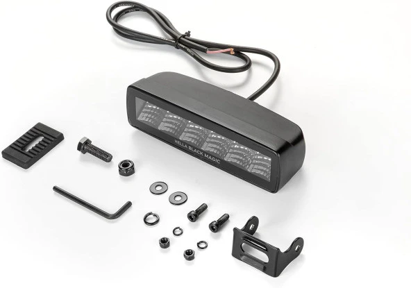 Hella Uzun Hüzme 12/24V Halojen Hareketli Montaj 1FB358176-201 - 2