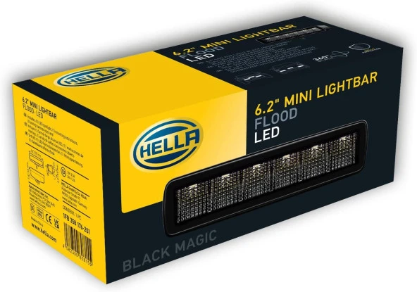 Hella Uzun Hüzme 12/24V Halojen Hareketli Montaj 1FB358176-201 - 7