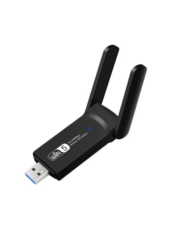 Wifi Usd Adaptör AC1300 Mbps Dual Band USB 3.0 Adaptör Kablosuz Wifi Alıcı