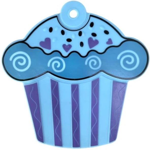 MAVİ CUPCAKE SİLİKON NİHALE