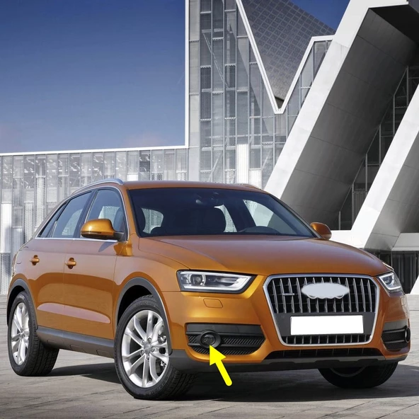 Audi Q3 2012-2013-2014 Ön Tampon Sağ Sis Farı Lambası 8T0941700E ürün görseli 1