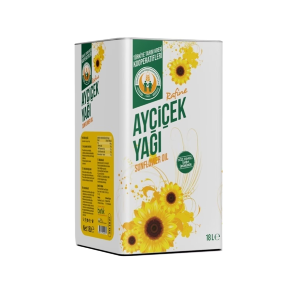 TK AYÇİÇEK YAĞI TENEKE 18 LT - 1