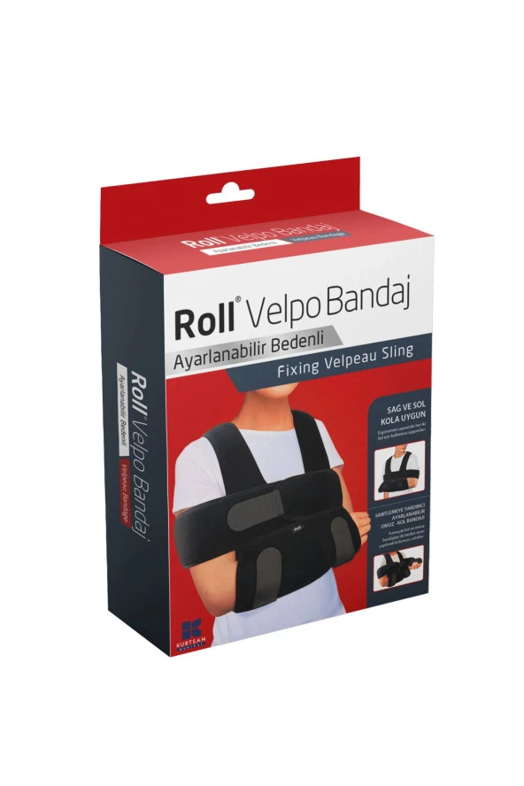 Roll Velpo Bandaj Ayarlanabilir Bedenli