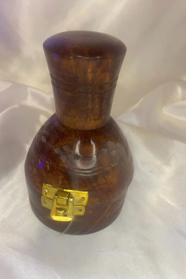 Ahşap Konik Tütsülük Şişe Model - Resim 5