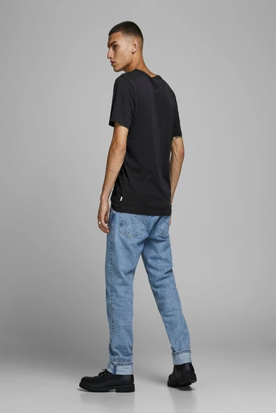JACK JONES Erkek Bisiklet Yaka Tişört 12156101 - 2