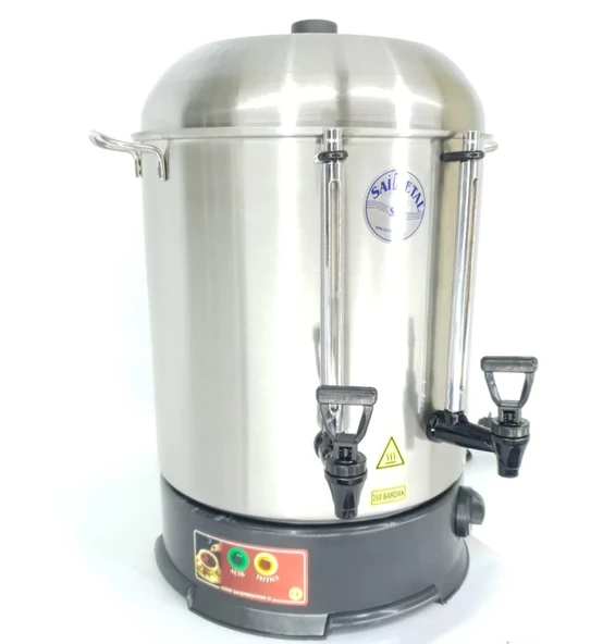 Saim Metal 250 Bardak 23 L Çay Makinesi Inox