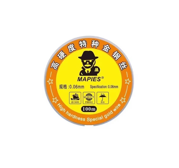 Mapies Ekran Cam Ayırma Teli Çelik Tel 0.06mm 100 Metre