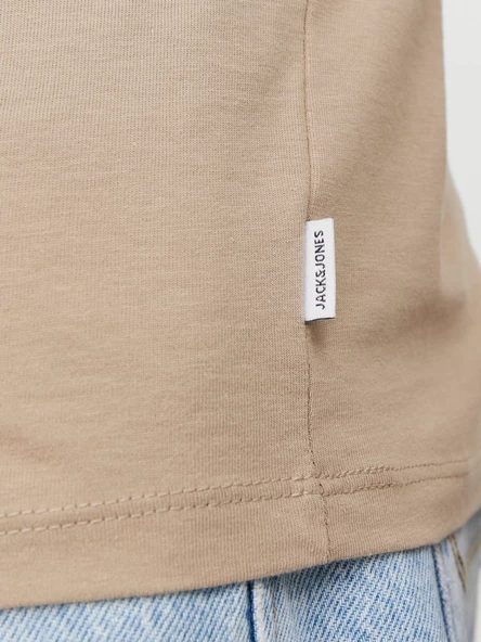 JACK JONES Erkek Bisiklet Yaka Tişört 12156101 - 4
