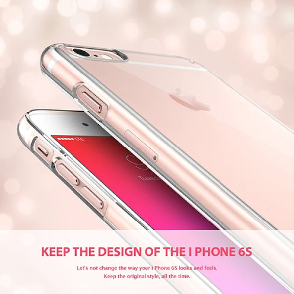 Ringke Slim iPhone 6S/6 Kılıf Orjinal - Rose Gold - Resim 4