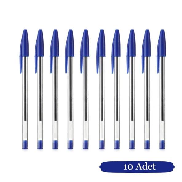 Bic Cristal Original Medium Tükenmez Kalem 10 Lu Mavi