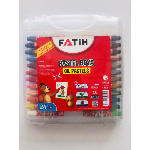FATİH KURU BOYA 24 LÜ