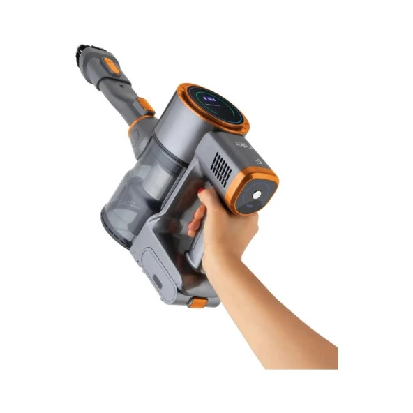 Fakir Inovator X7269 Dikey Şarjlı Kablosuz Süpürge Turuncu - Resim 3