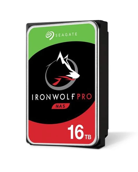 Seagate IronWolf Pro ST16000NE000 3.5" 16 TB 7200 RPM 256 MB SATA 3 HDD - 2