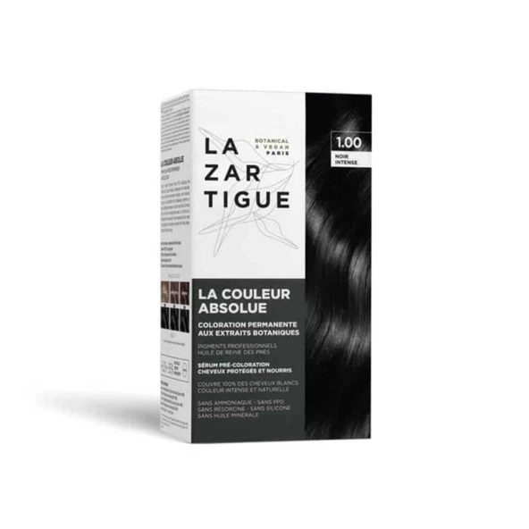 Lazartigue La Couleur Absolue Saç Boyası 1.00 Intense Black