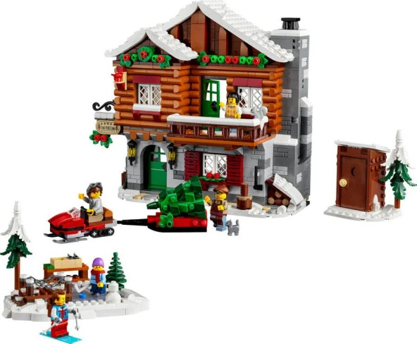 Lego Icons 10325 Alpine Lodge - Resim 3