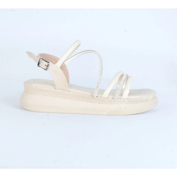 Moda Ayakkabı 01126 Lısa Bayan Sandalet - 5