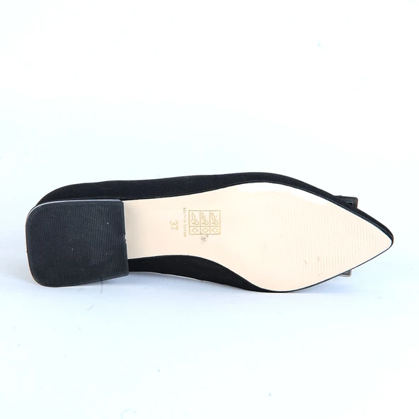 Moda Ayakkabı 01134 Bayan Düz Babet Ayakkabı - 7