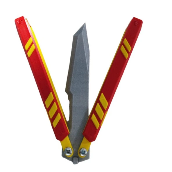 Eğitim Kelebek Kırmızı Sarı