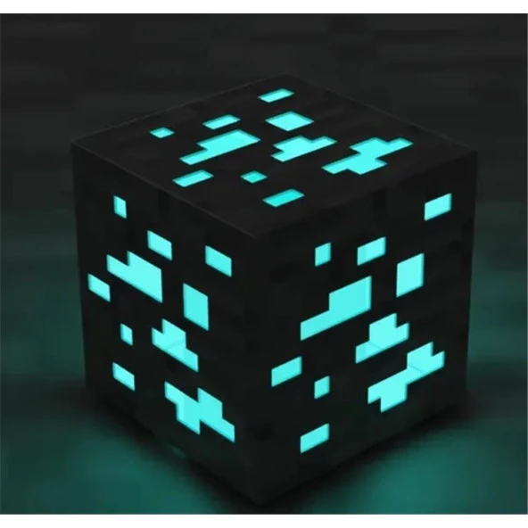 Minecraft Maden Lambası Turkuaz Type C
