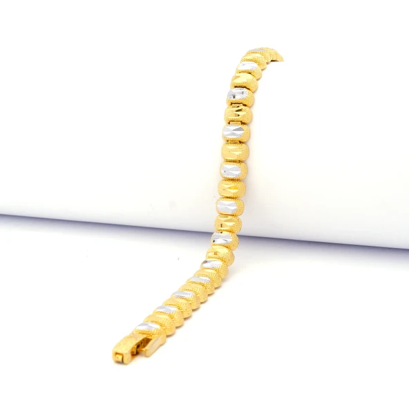 Altın Kaplama Lazer Kesim Kadın Bileklik BLK-1014 ürün görseli