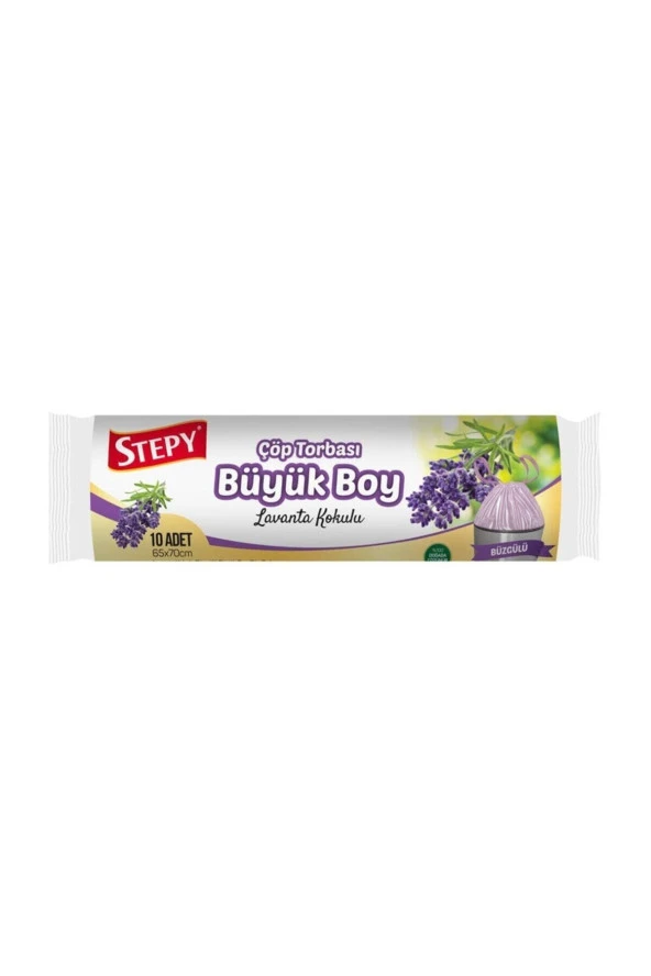 STEPY Üzgülü Büyük Boy Lavanta 1 Rulo 10'lu