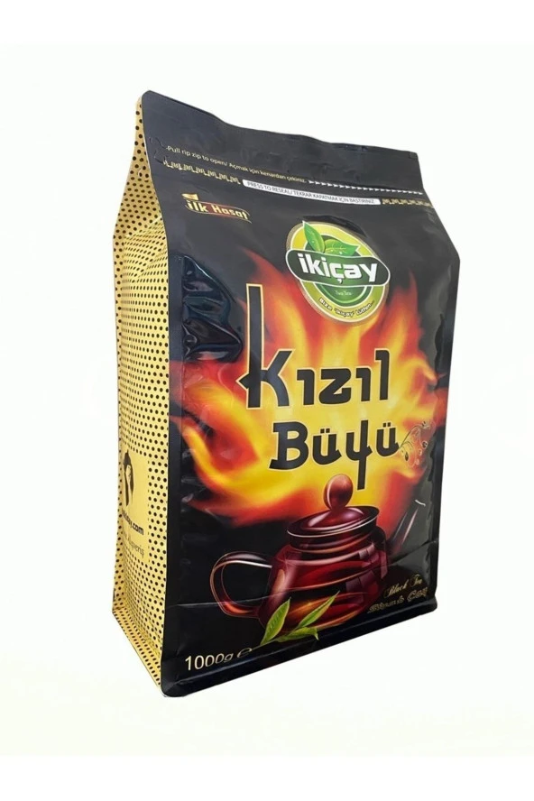 ikiçay Kilitli Ambalaj Kızıl Büyü 1000gr. X 2 Paket