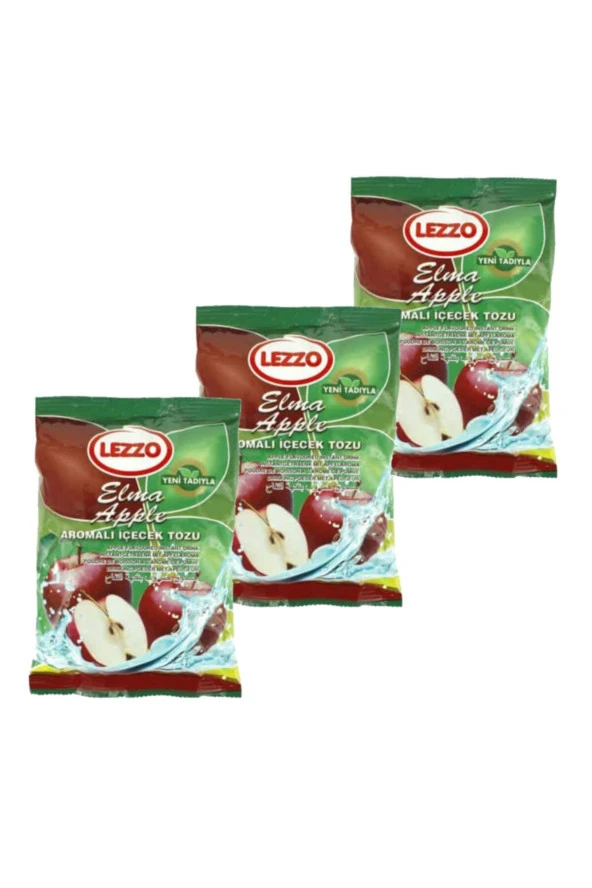 Lezo Lezzo Oralet Elma 300gr X 3 Paket