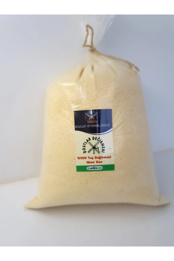 TRABZON TAŞ DEĞİRMENİ Taş Değirmeni Mısır Unu 3 kg