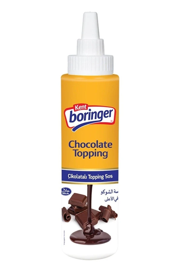 KENT Boringer Cikolatalı Topping Sos 300 gr