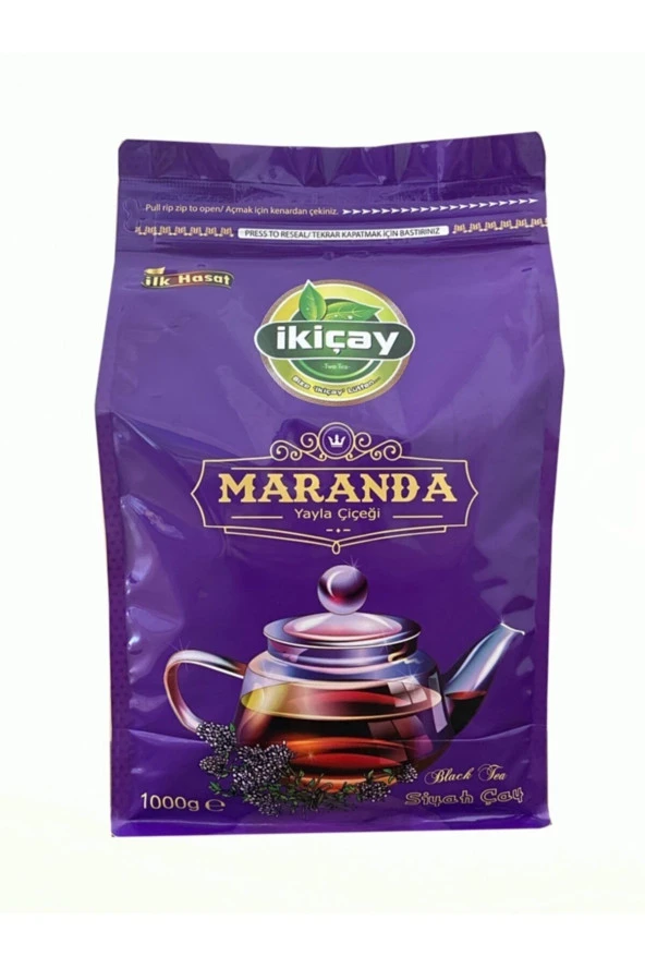ikiçay Kilitli Ambalaj Maranda Çayı(yayla Çayı Karışımlı)- 1kg