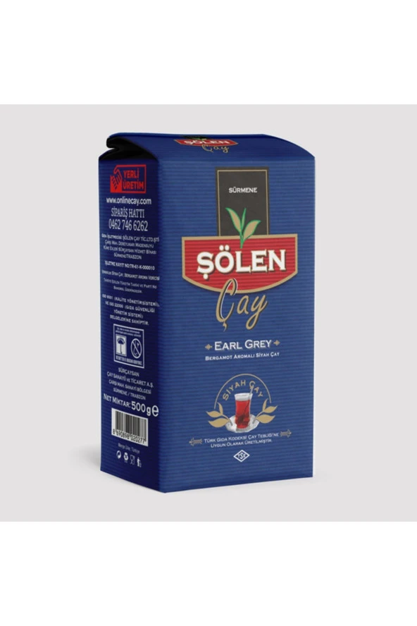 Şölen Early Grey 2 Paket * 500 gr
